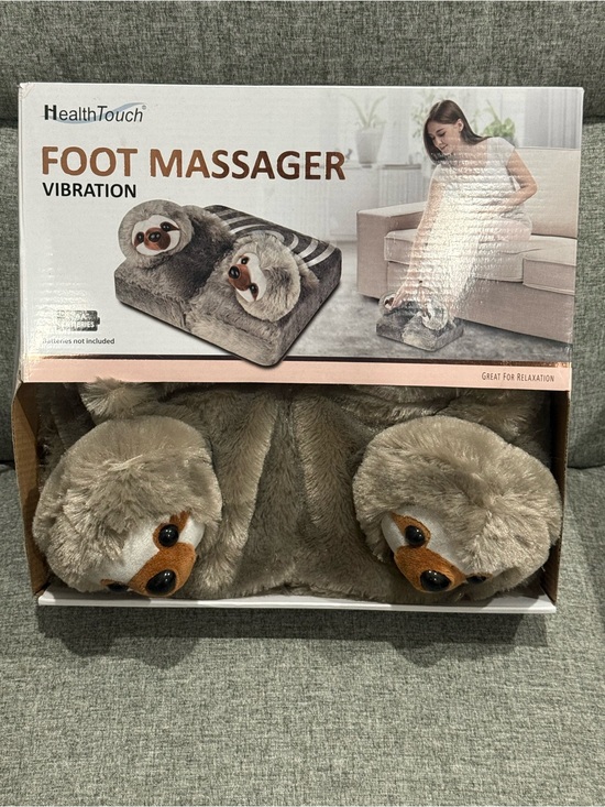Health Touch Other - Sloth Foot‎ Massager with Vibration - NEW
